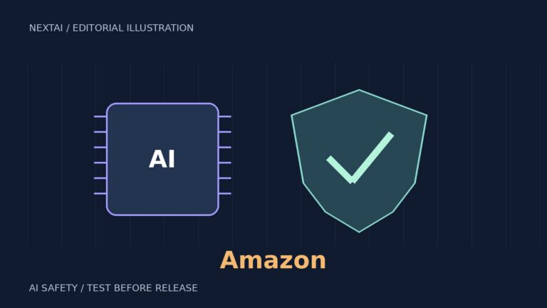 Amazon: בדיקות והגנות לפני שחרור מודלי AI — ללא תמיכה בהאטה ענפית